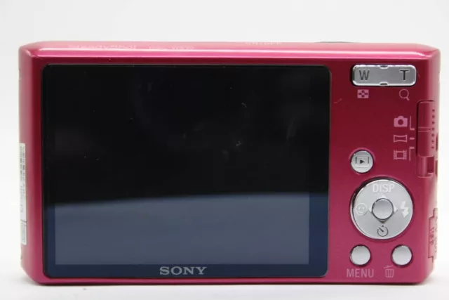 SONY Digital Camera DSC-W610 Pink Cyber Shot 4.0x Optical Zoom w/Battery Chager 2