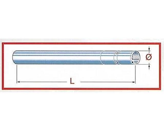 Standpipe fourche Triumph Speed ??Triple 98-01 D = 45mm L = 559mm, T595RP