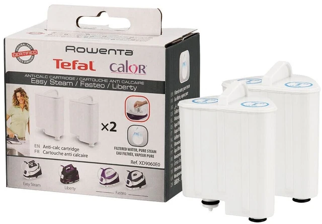 Cartucce Anticalcare Per Ferro Vapore Tefal - 2 Pezzi, Compatibili Con Easy Steam Fasteo Liberty - Foto 4