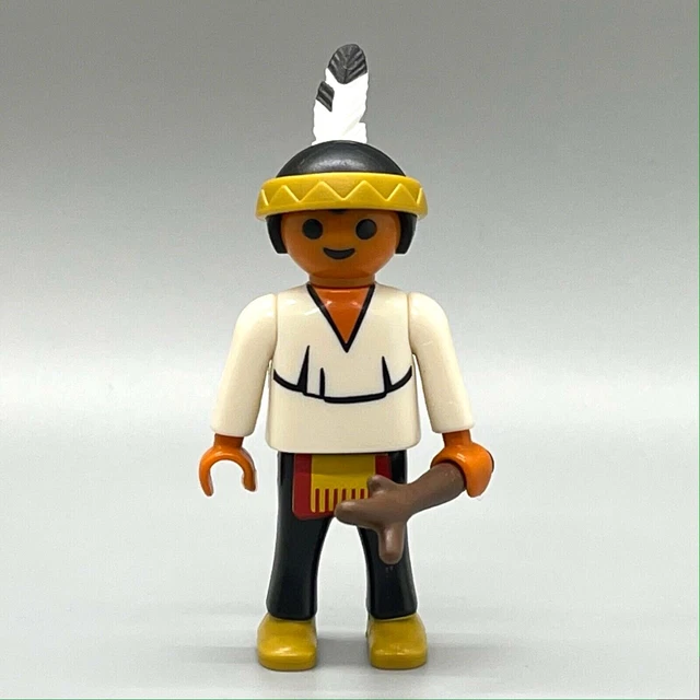 PLAYMOBIL 4012 3870 Indien Plume Rouges Pour Bouclier Western EUR 1,49