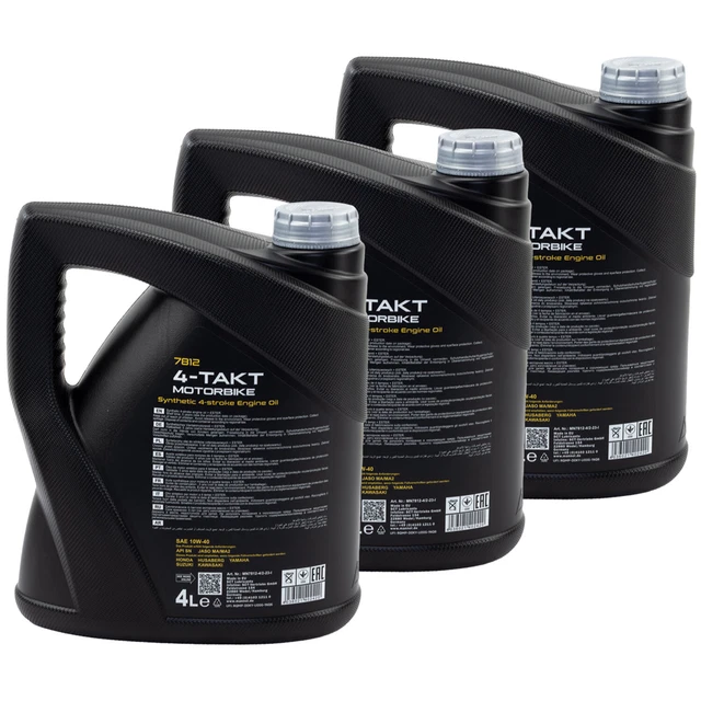 OLIO MOTORE PARZIALMENTE Sintetico Mannol Defender 10W-40 Api Sn 8 X 1