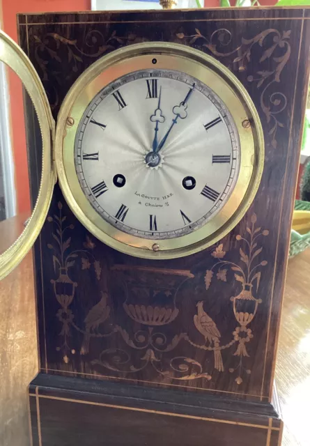 Mantle Clock  "LA GOUTTE HER " a Chalons