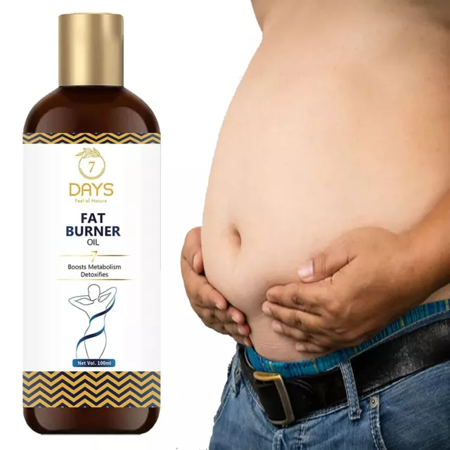 7 Tage Fettabbauöl Fatburner-Öl | Fat Go Body Schlankheitsöl | Fett...