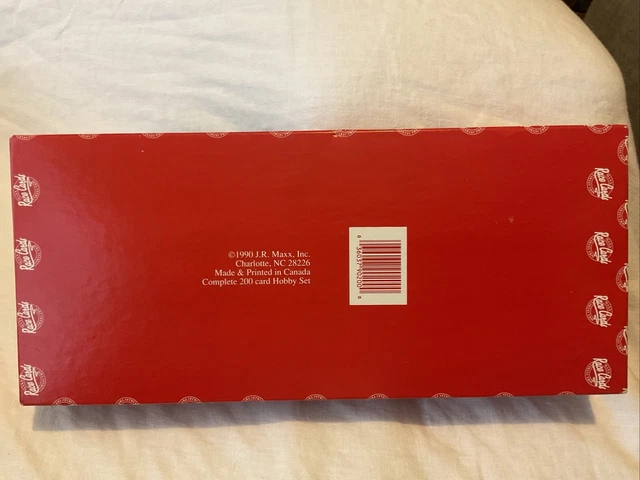 NASCAR MAXX RACE Cards 1990 Edition Complete 200 Card Hobby Set Red Box