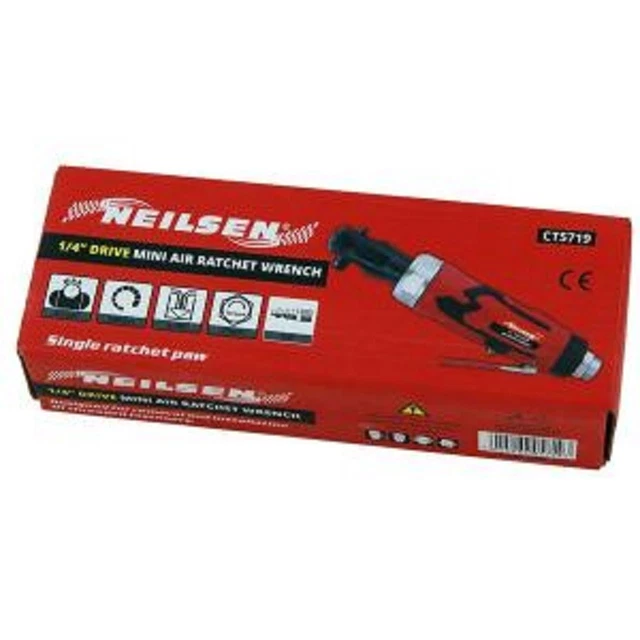 Air Ratchet Wrench Single Ratchet Paw 1/4 Mini Weight:0.52 kg 5719 3