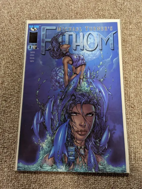 Fathom #1 (1998 Series) Top Cow/Image 'Michael Turner Dolphin Cover' NM