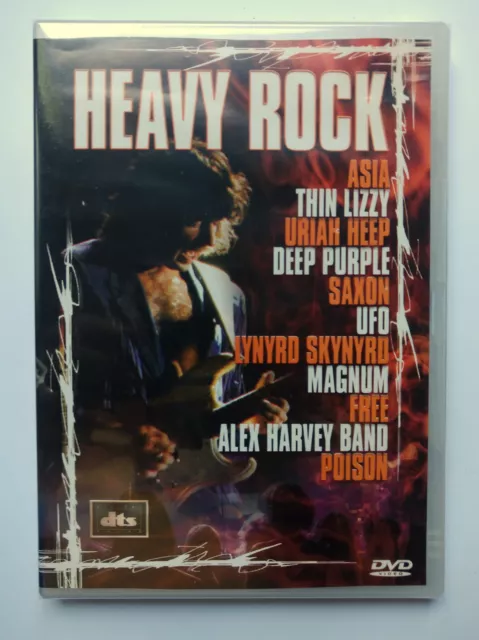 (New Dvd) Asia Uriah Heep Deep Purple Ufo Poison Saxon Lynyrd Skynyrd Ntsc Rare