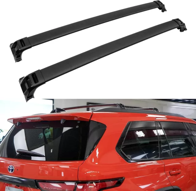 ROOF RACK CROSS Bars for 2023 2024 Toyota Sequoia Rails Replace OEM