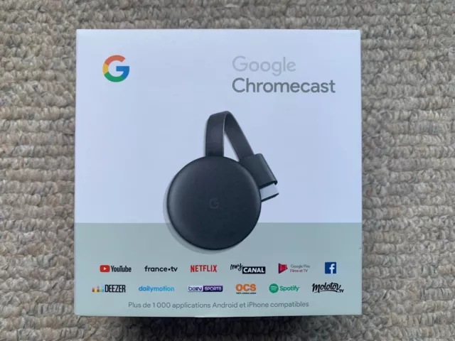 Passerelle multimédia Google Chromecast