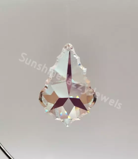 Swarovski Crystal Blue AB 50mm Pendalogue 8901 Suncatcher/ Prism; Logo Etched