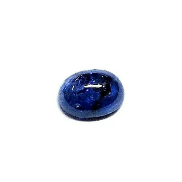 1x Saphir / Safir - Cabochon Oval Blau 7,9x6,0x3,8mm 1,88ct.  (2178)