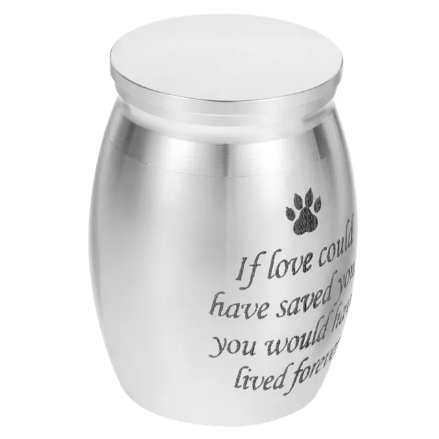 Mini urna para mascotas mascotas urna de cremación perros gatos cenizas funeral recuerdo cenizas
