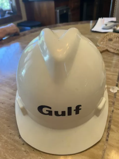 Gulf Oil Hard Hat. 1981