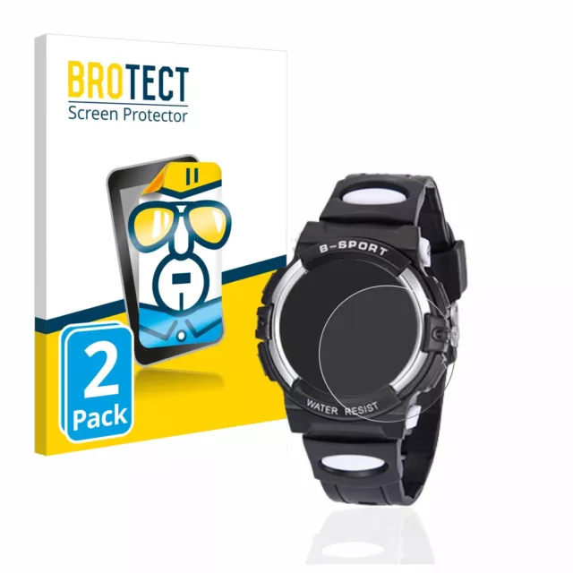2x BROTECT HD-Clear Protector de pantalla para SilverCrest Monsieur Cuisine  Smart