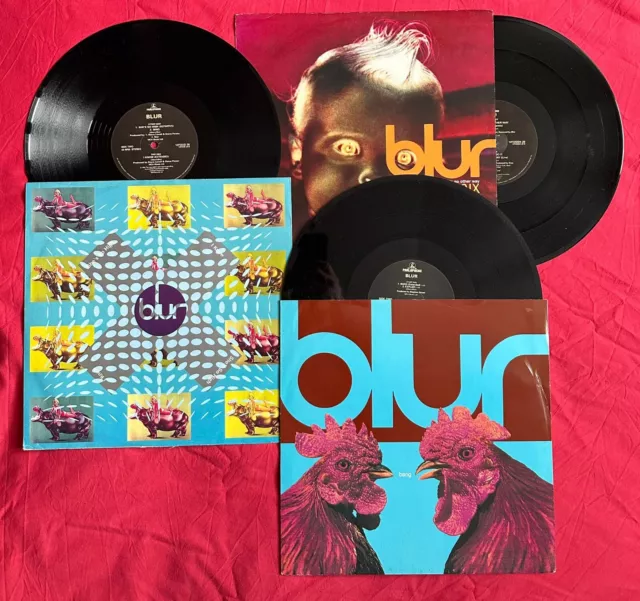 Blur - She's So High / There's No Other Way Remix / Bang - 12" vinyl singles