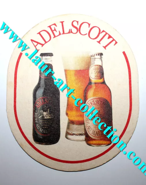 Adelscott - Ancien Sous Bock Biere Malt Whisky Dessous Verre - Bar, Beer Coaster