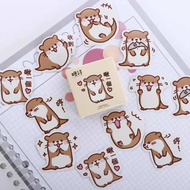 Painting Stickers Self-Adhesive Stickers Notebook Stickers DIY Album Decoration