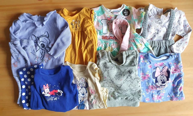 Baby girls 6-9 months clothes bundle ⭐️DISNEY⭐️ 12 items ⭐️