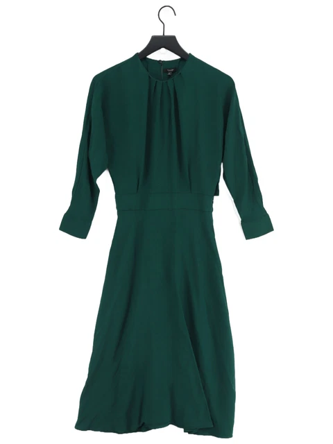 MASSIMO DUTTI MAXI Dress in Green 15.80 - PicClick UK