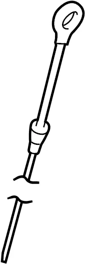 Nissan/INFINITI 11140-1KC0B Engine Oil Dipstick