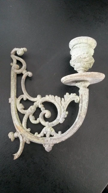Belle Applique Murale  Ancienne  En Bronze France Xix Em Siecle J2