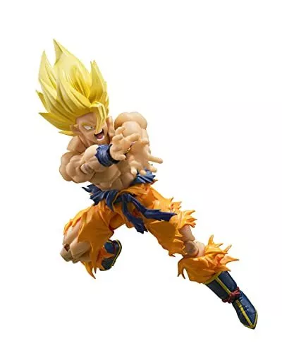 SARZI 10 Inch Dragon Ball Action Figure Super Saiyan Blue Goku,Orange，Age  2+ 