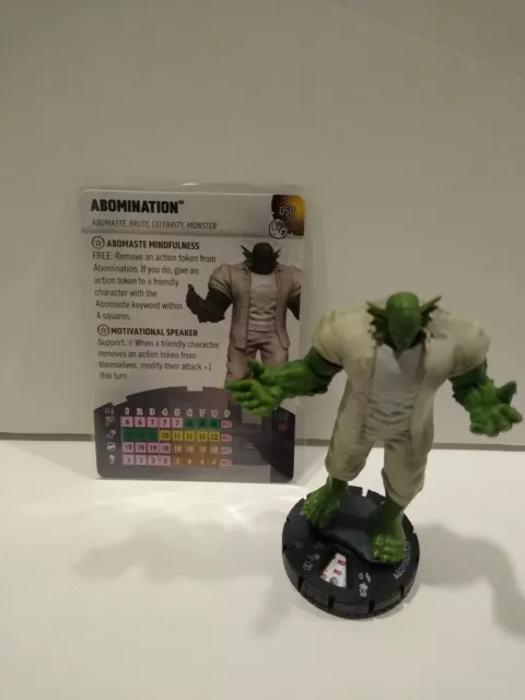 Heroclix Abomination 050 Marvel Studios Next Phase Super Rare