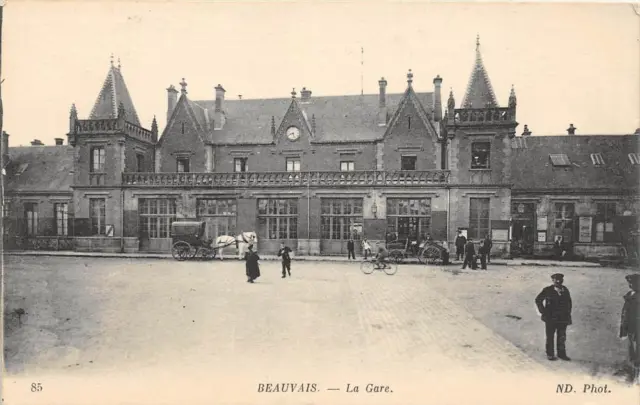 Cpa 60 Beauvais La Gare