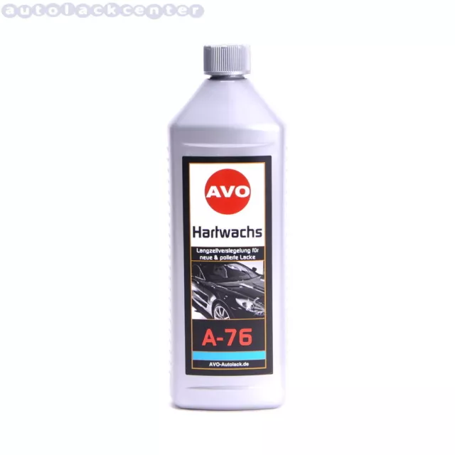 AVO Ultra Wax Plus 1000ml Hartwachs Versiegelung für neue Lacke Politur A4205