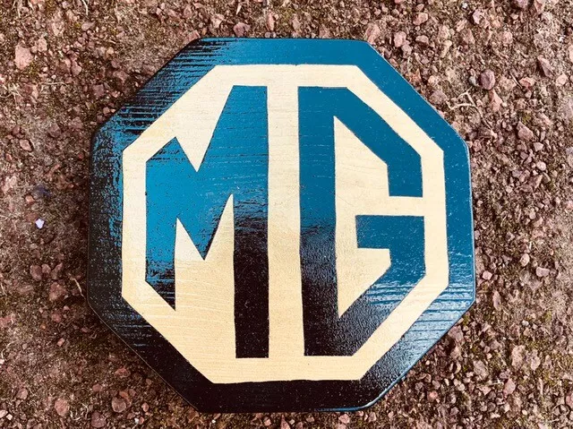 "Mg" Octagon Wall Plaque / Sign