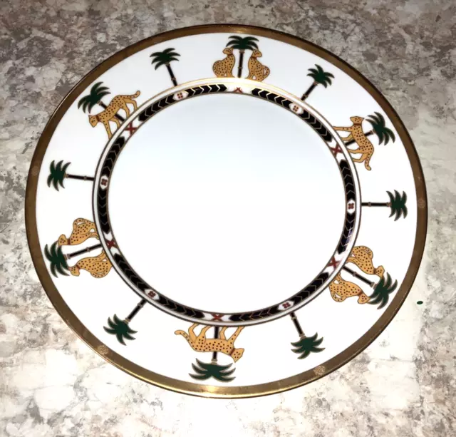 Christian Dior Casablanca  Fine china salad plate Japan 8.25"