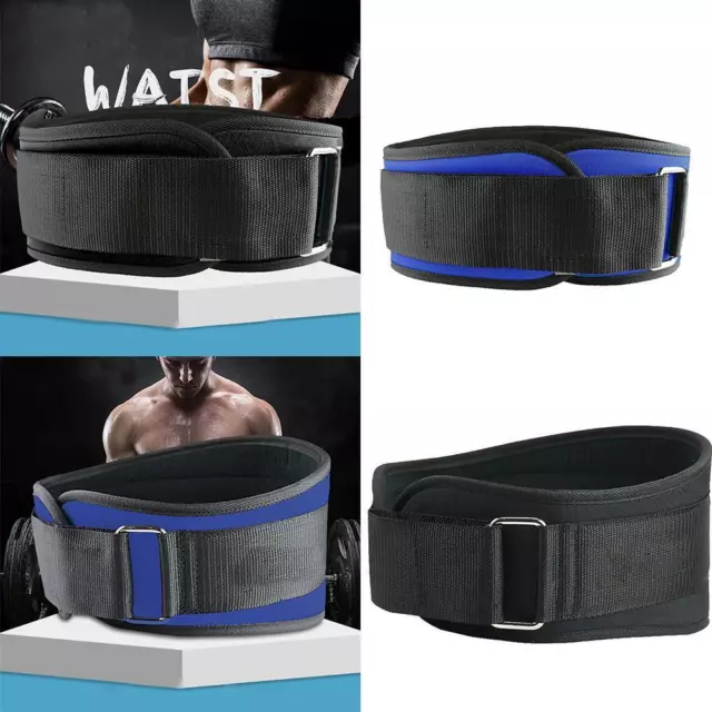 Foam Core Weight Lifting Belt Fitness Waist Belt Bodybuilding New Belt A3H8 W1R6