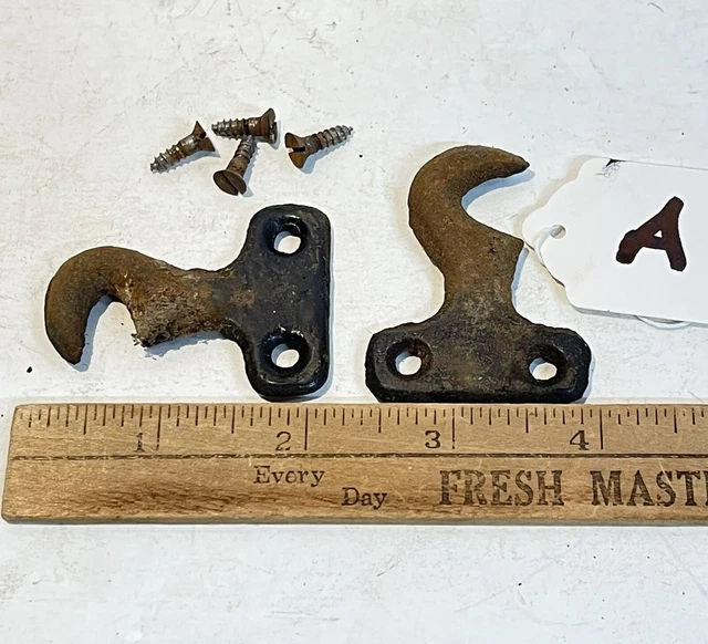 Singer Sewing Machine Drawer Case to Base Frame Cast Iron HOOKS 1907 Model 27 "a