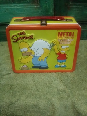 bart simpson lunch box