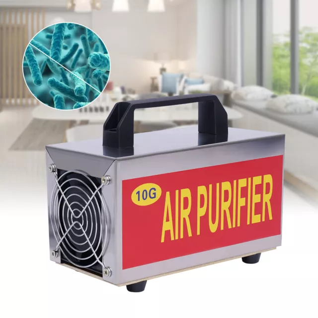 10000mg/h Commercial Ozone Generator Ozonator Home O3 Air Purifier Smoke Cleaner