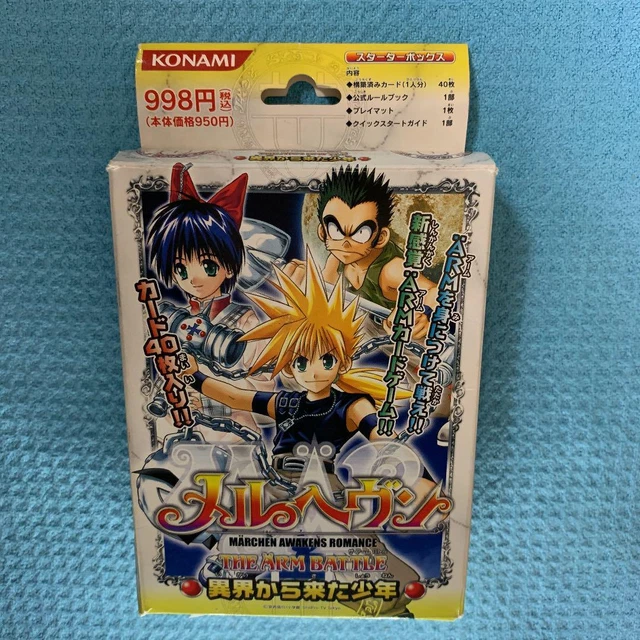 Konami MAR Marchen Awakens Romance Stater Box Lot of 40 Cards Arm Ring
