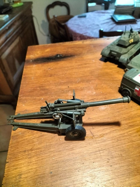 Solido France - Jeep Canon 106 Avec Remorque, édition Militaire Neuve 1:50