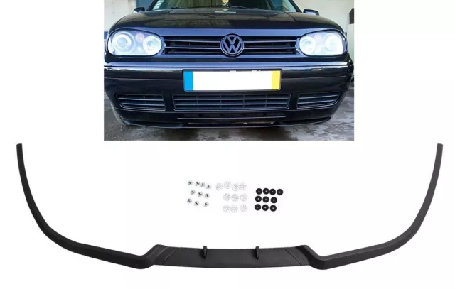 Für VW Golf 4 Cup Front Spoiler Lippe Frontlippe Frontansatz + Anbaumaterial