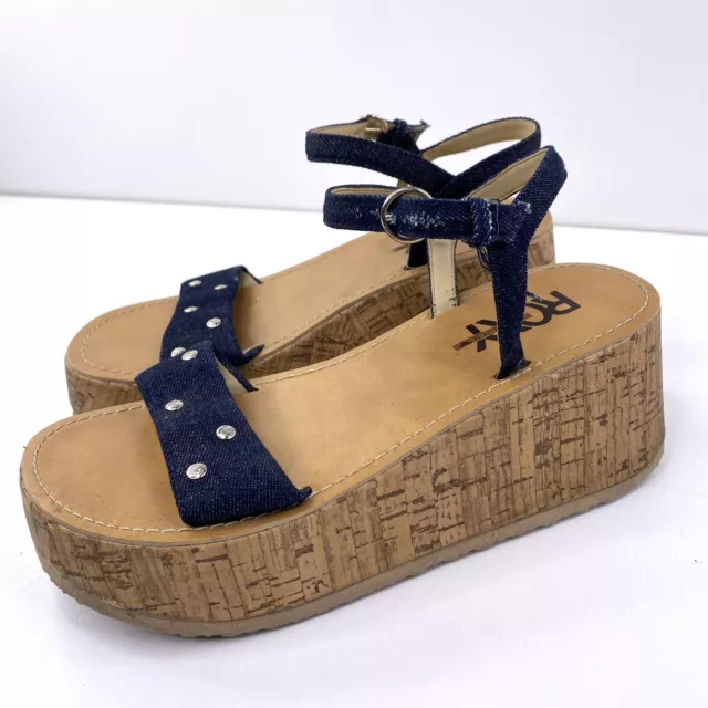Vintage 90s platform sandals deals