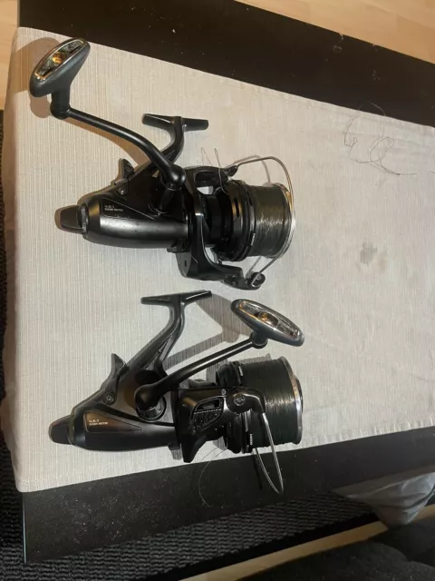 2 × Shimano Big Baitrunner Longcast 14000 mit Freilauf