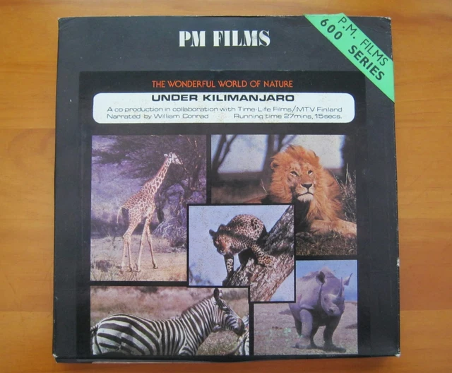 Super 8 Reel PM Films 600 Series Time Life Films/MTV Finland Under Kilimanjaro