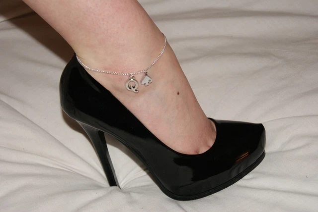 Chaîne De Cheville Esclave 'Jack De Pique' - Euro - Style Sissy/Gay - Sexy Jewels