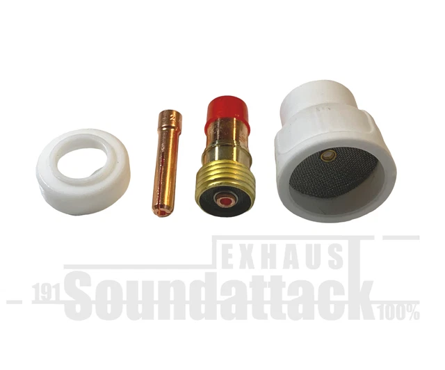 RIVERWELD Cavi E Gas (acqua) Raccordo Connettore Cavo Separato Per Torcia Per Saldatura TIG (9/16" 14,29 Mm -18 WP18 2pk - Foto 5