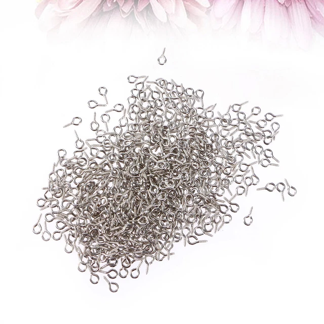 300 piezas Alfiler para ojos atornillados Moda Joyería Accesorios Ganchos para Fabricar Agujas