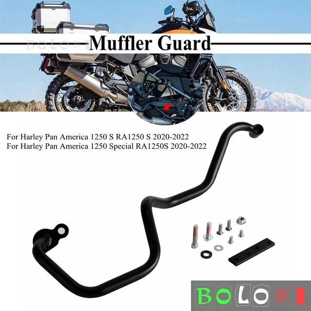 CRASH BAR EXHAUST Muffler Guard For Harley Pan America 1250 RA1250 S