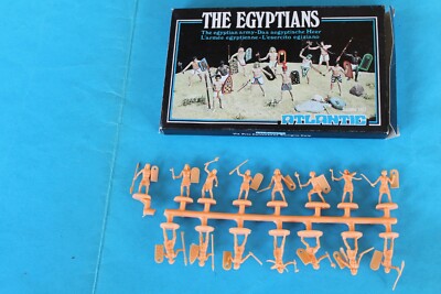 Gli egiziani L'esercito egiziano RARA Serie 2500 SU SPRUES Atlantic ATLANTIC 1/72 
