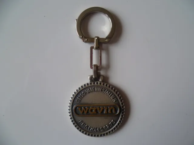 Porte-clé acier personnalisé - 1858