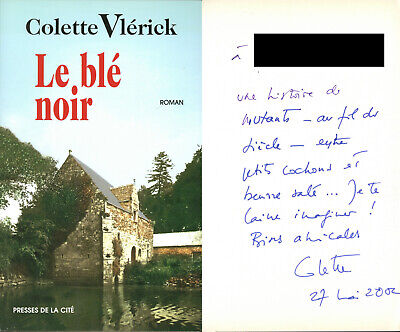 Colette Vlérick - Le blé noir - EO 2002 - Envoi