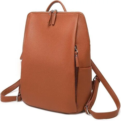 Women's Shoulder Backpack For Travel work School Anti Theft Black Rucksack Bag