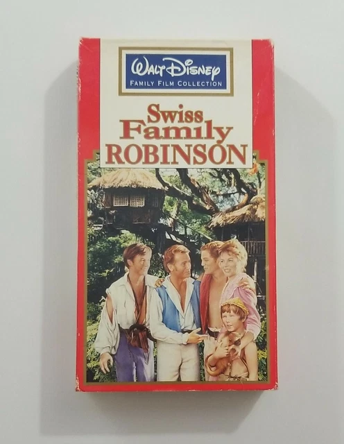 SWISS FAMILY ROBINSON Walt Disney Film Collection VHS £9.02 - PicClick UK